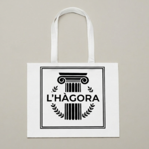Totebag ecològica de cotó orgànic - L'Hagora